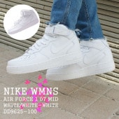 [ָݥ5ܥڡ!!]  ʥ NIKE WMNS AIR FORCE 1 '07 MID ե1 WHITE/WHITE DD9625-100  ǥ AF1 ߥåɥå