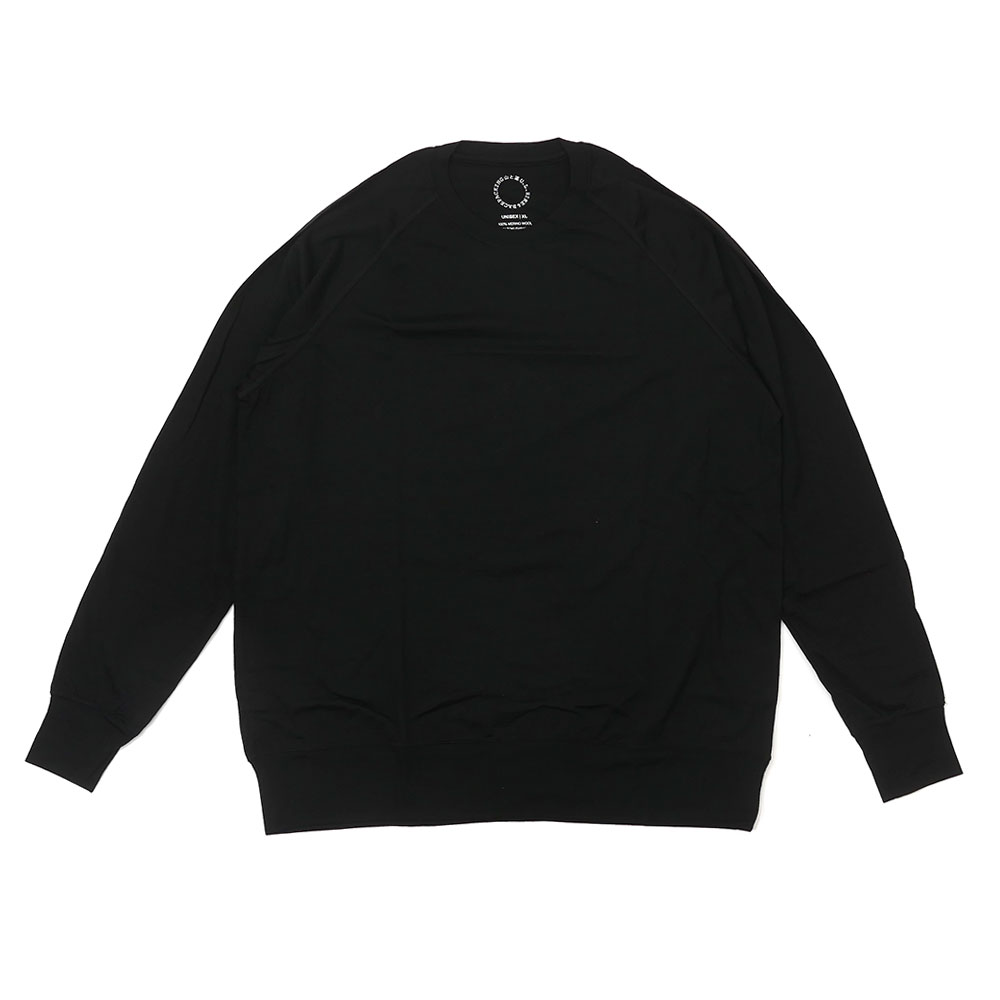 [ָݥ5ܥڡ!!]  ƻ Yamatomichi 100% Merino Pullover Υ ץ륪С BLACK ֥å 