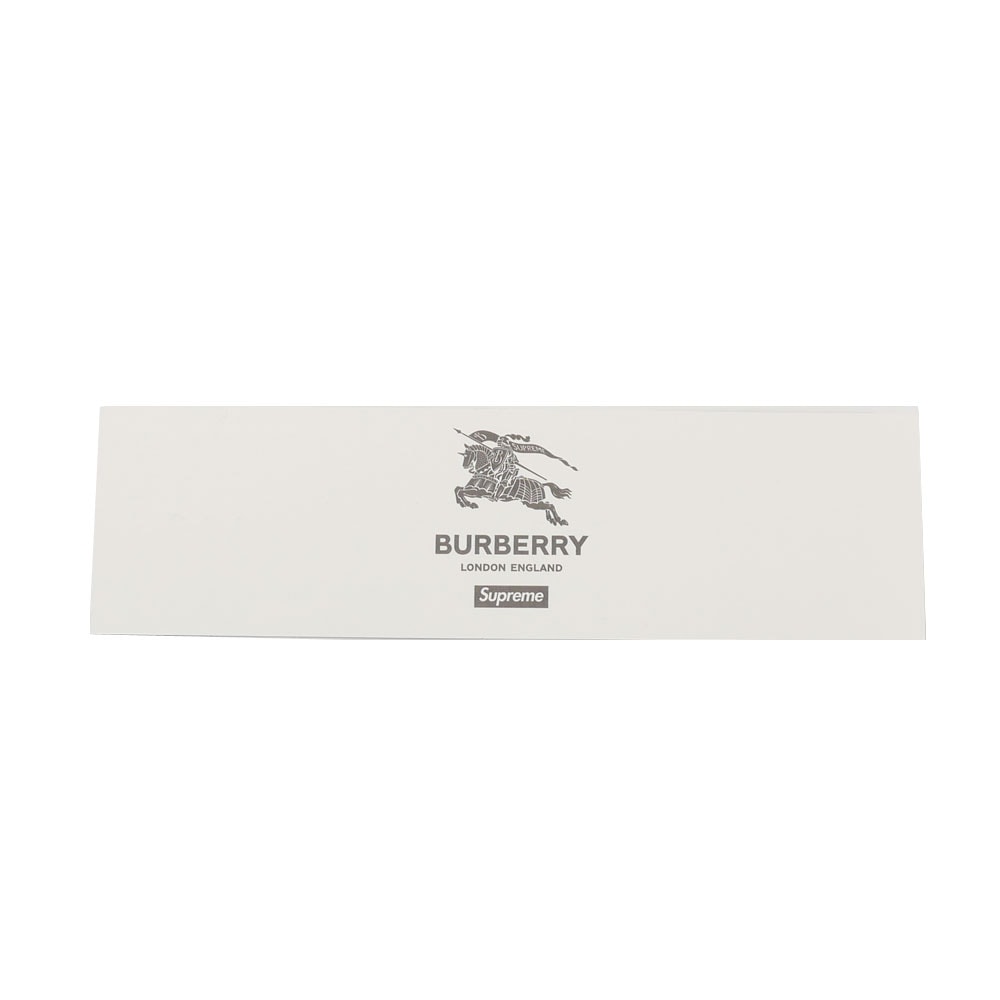 Supreme - Supreme ステッカー シュプリーム バーバリー BURBERRY Supreme Burberry Box Logo Sticker シュプリーム バーバリー
