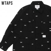 ڿ̸̲ʡ  ֥륿åץ WTAPS JUNGLE 01 LS Ĺµ ĥ㥱å BLACK ֥å    221WVDT-SHM02 (W)TAPS