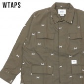 [ָݥ5ܥڡ!!]  ֥륿åץ WTAPS JUNGLE 01 LS Ĺµ ĥ㥱å GREIGE   221WVDT-SHM02 (W)TAPS