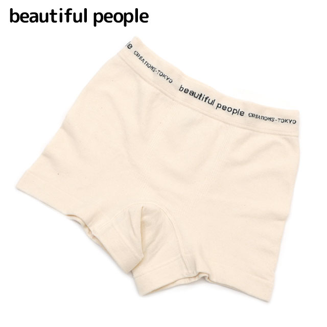 [ָݥ5ܥڡ!!]  ӥ塼ƥեԡץ beautiful people x 拾  WACOAL MEN PANTS HOLIC BOXER PANTS ܥѥ ecru  ǥ 