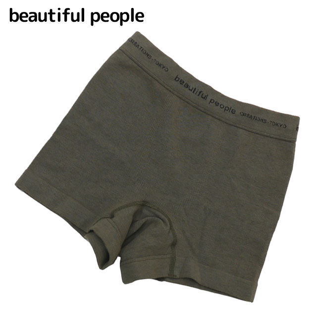 [ָݥ5ܥڡ!!]  ӥ塼ƥեԡץ beautiful people x 拾  WACOAL MEN PANTS HOLIC BOXER PANTS ܥѥ olive  ǥ 