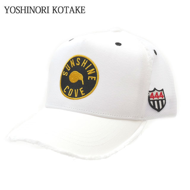 ڴָ̲ʡ  襷Υꥳ YOSHINORI KOTAKE x ɥ KIWI&CO. SC EMB Twill Cap å WHITE ۥ磻   