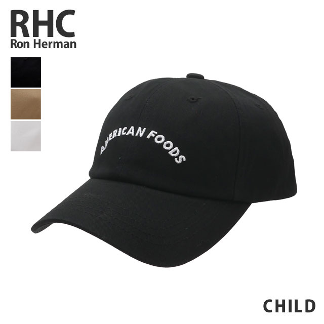 ڿ̸̲ʡ å  ϡޥ RHC Ron Herman AMERICAN FOODS ꥫա Logo Cap (kids) å å Ҷ 