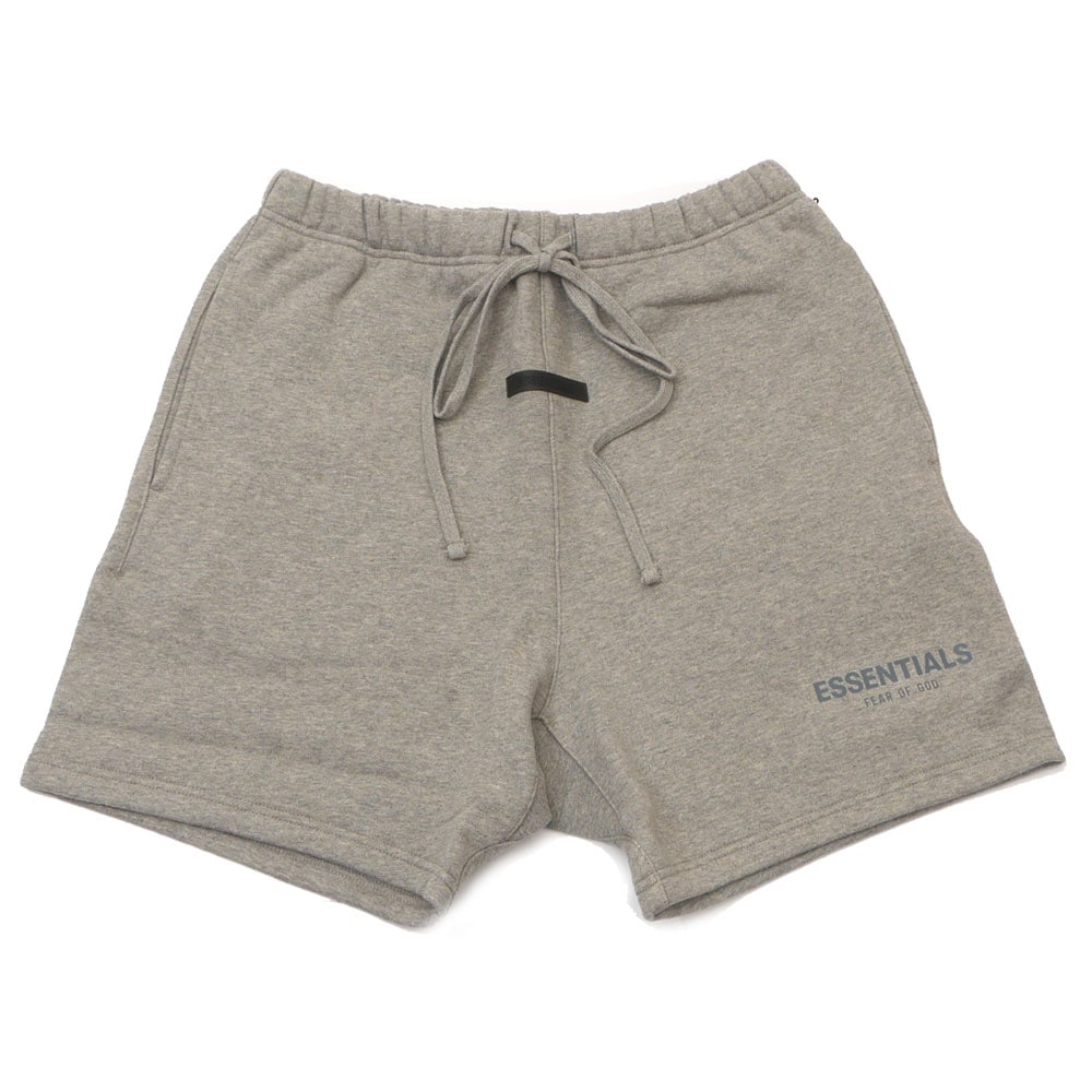 �ڴ��ָ������̲��ʡ� ���� ���å��󥷥�륺 ESSENTIALS FLEECE SWEAT SHORTS �������åȥ��硼�� GREY ���졼 ��� ���� �ե������֥��å� FEAR OF GOD FOG