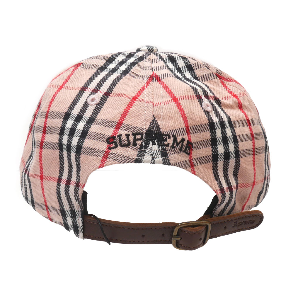 Supreme / Burberry バーバリー シュプリーム キャップ Supreme シュプリーム SUPREME × バーバリー Burberry 22SS ノバ