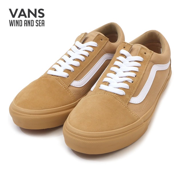 [ָݥ5ܥڡ!!]  󥷡 WIND AND SEA x Х VANS V36CF OLD SKOOL ɥ BEIGE ١  