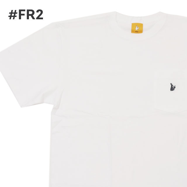 【＃FR2】One point Icon Pocket T-shirt(White) / Tシャツ 1080000001615-0029-02.jpg?35916