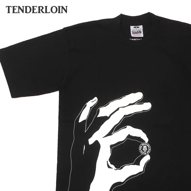 TENDERLOIN テンダーロイン ロゴプリント入り フルジップ スウェット パーカー NAVY S // TENDERLOIN テンダーロイン ロゴ プリント 半袖 Tシャツ L