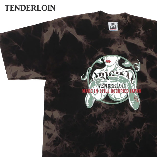 [ָݥ5ܥڡ!!]  ƥ TENDERLOIN TEE ACID PC T BLACK ֥å  