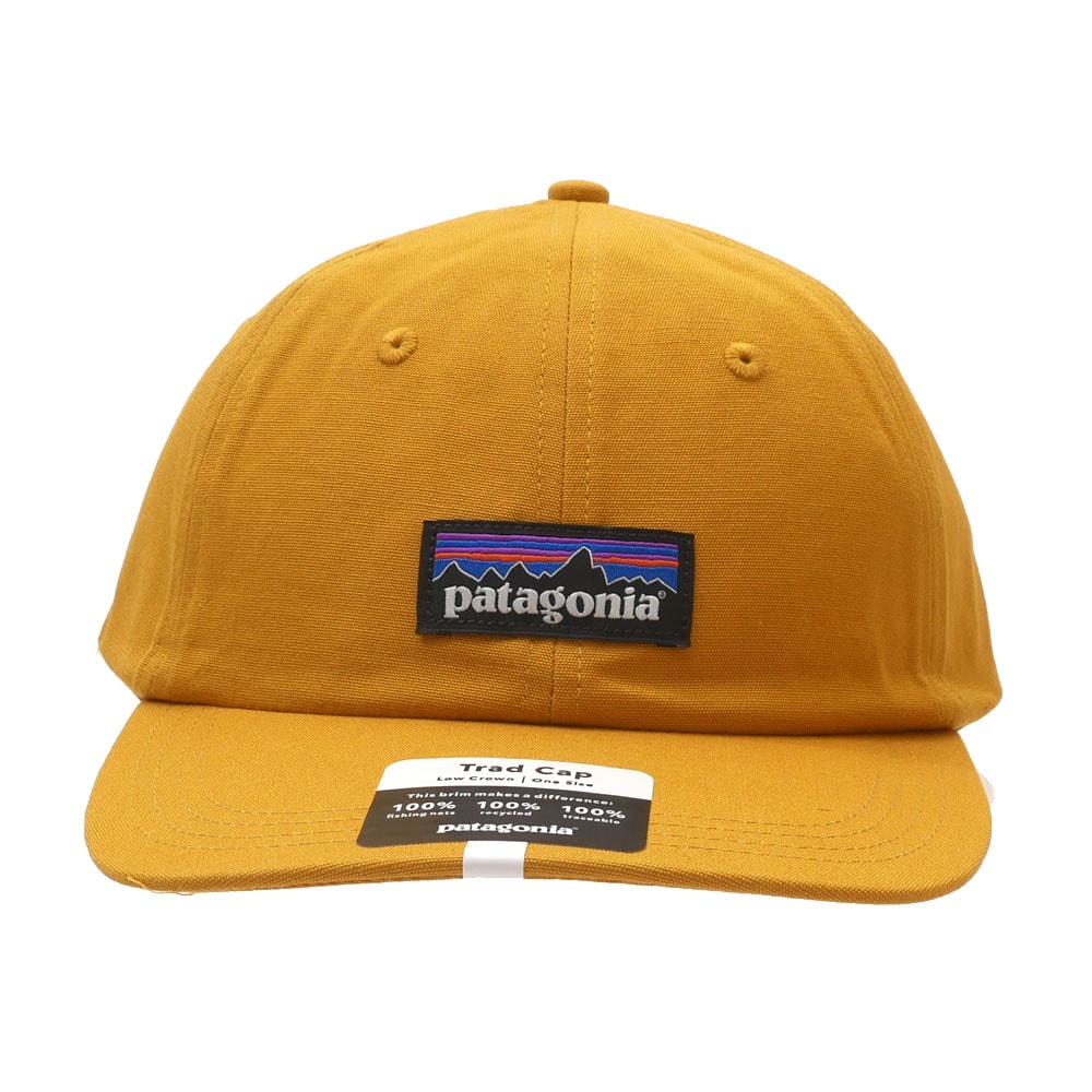 patagonia 波タグ ジェットキャップ　ブラウン patagonia - patagonia 波タグジェットキャップ☆デッドストック