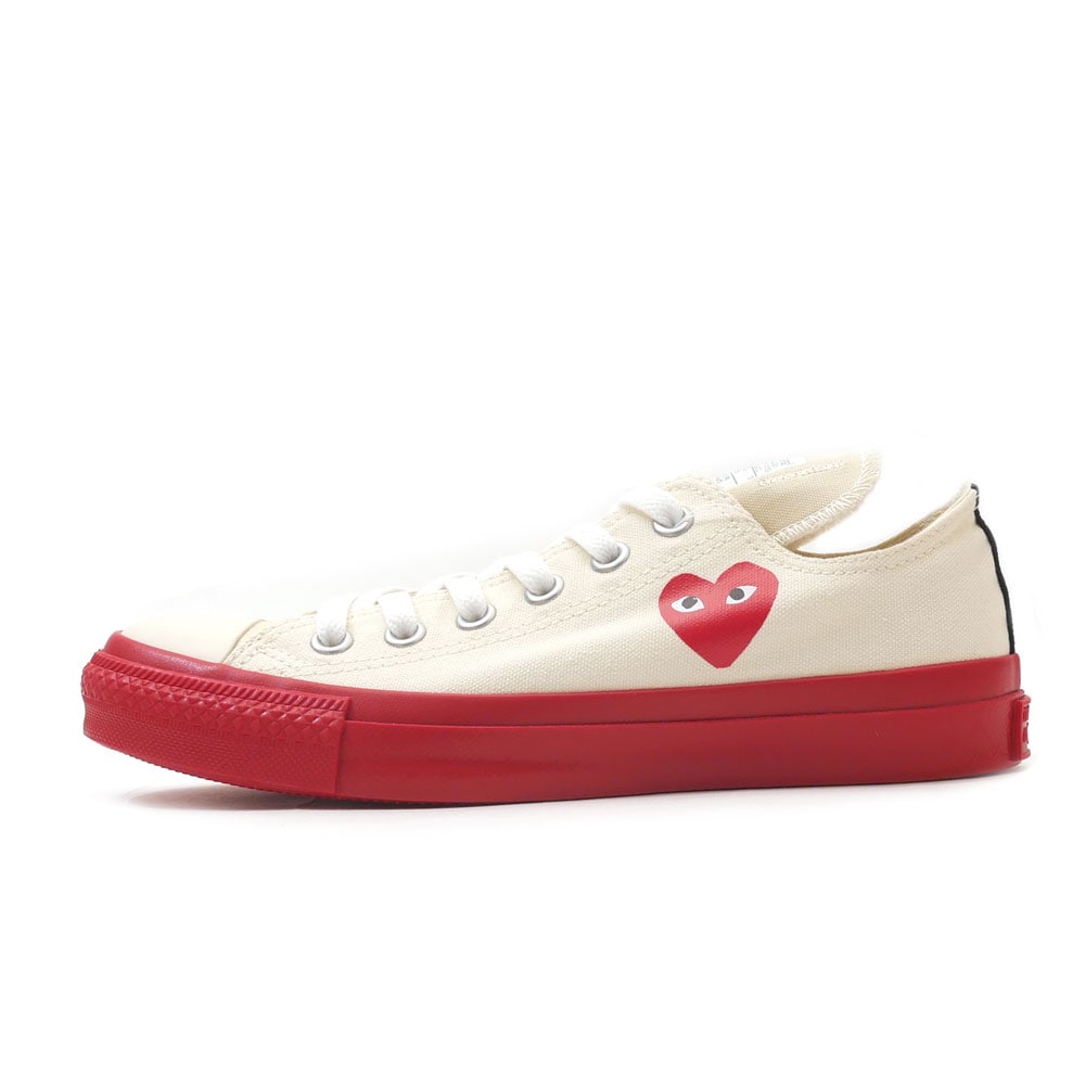 新品 プレイ コムデギャルソン Play Comme Des Garcons X コンバース Converse All Star Ox Pcdg オールスター スニーカー White ホワイト 白 メンズ レディース 新作 Cliff Edge 新品 プレイ コムデギャルソン Play Comme Des Garcons X コンバース Converse All Star Ox Pcdg オールスター スニーカー White ホワイト 白 メンズ レディース 新作 Cliff Edge