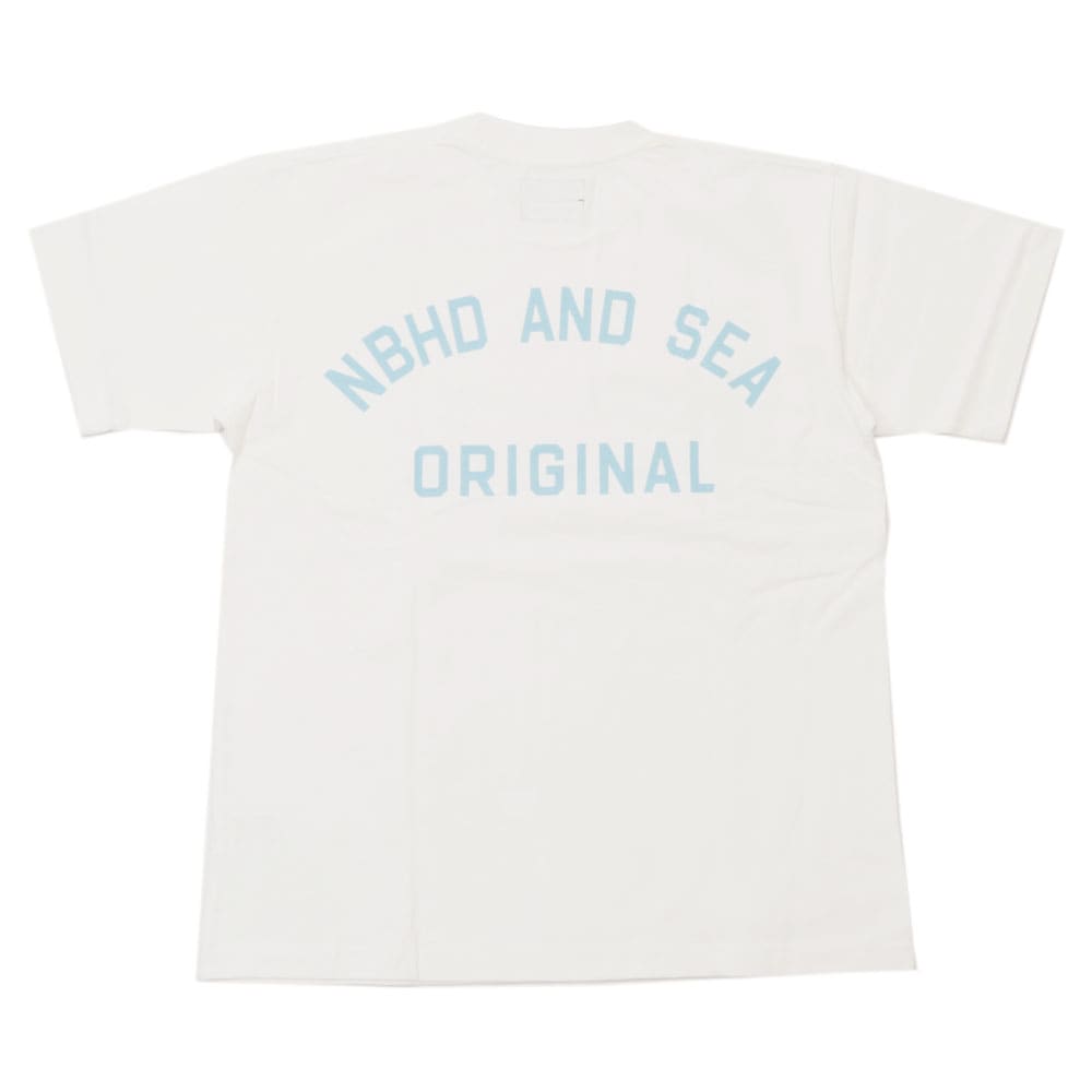 新品 ネイバーフッド NEIGHBORHOOD x ウィンダンシー WIND AND SEA NHWDS-3/C-TEE.SS Tシャツ WHITE ホワイト 白 メンズ 新作 221FRWSN-STM03S-Cliff Edge