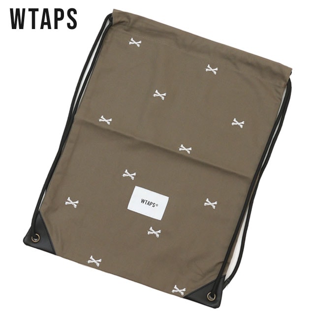 [ָݥ5ܥڡ!!]  ֥륿åץ WTAPS THIEVERY BAG ʥåץå Хå GREIGE  ǥ  221TQDT-CG03 (W)TAPS