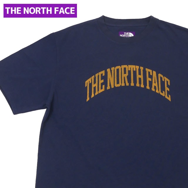 [���ָ���ݥ����5�ܥ����ڡ�����!!] ���� �����Ρ����ե����� �ѡ��ץ�졼�٥� THE NORTH FACE PURPLE LABEL H/S Graphic Tee T����� N(NAVY) ���� NT3259N
