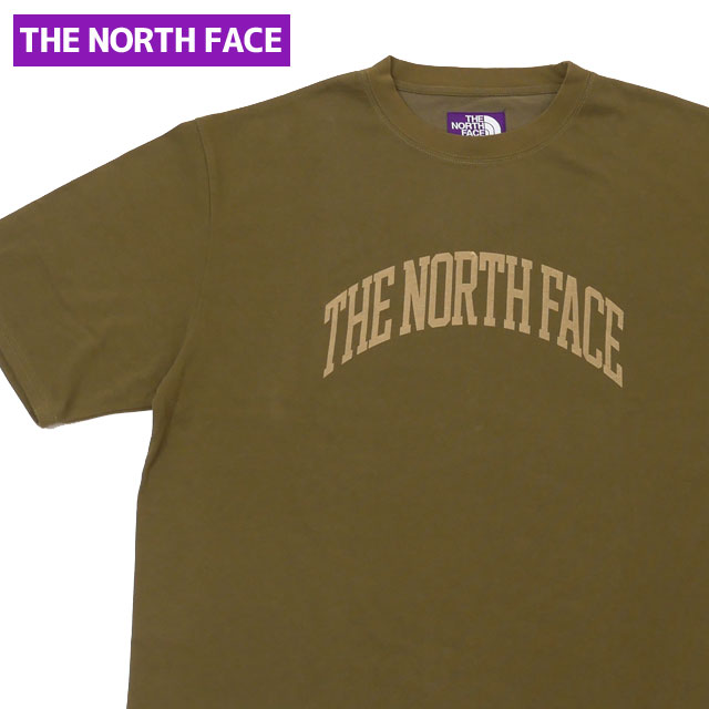 �ڿ��̸������̲��ʡ� ���� �����Ρ����ե����� �ѡ��ץ�졼�٥� THE NORTH FACE PURPLE LABEL H/S Graphic Tee T����� OL(OLIVE) ���� NT3259N