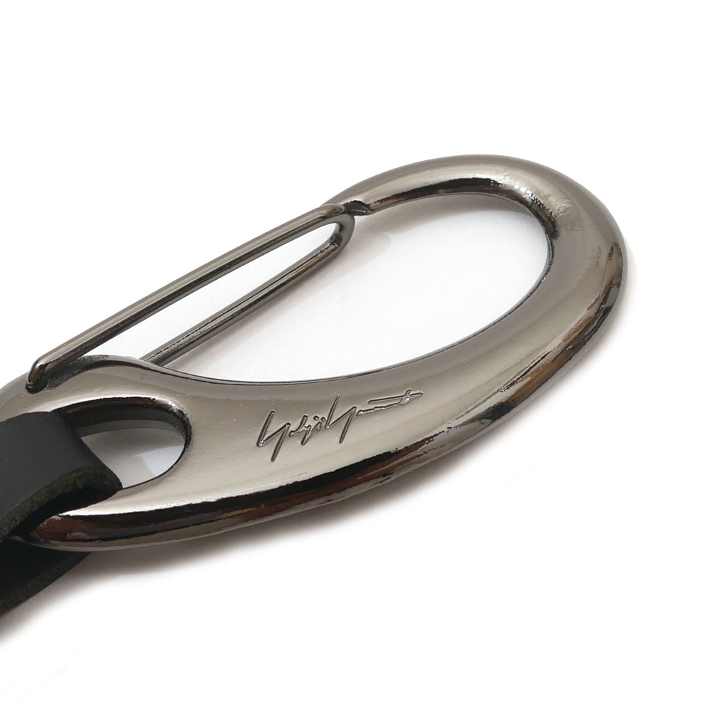 [期間限定ポイント5倍キャンペーン中!!] 新品 ヨウジヤマモト Yohji Yamamoto METAL CARABINER カラビナ  Blacknickel メンズ レディース 新作-Cliff Edge