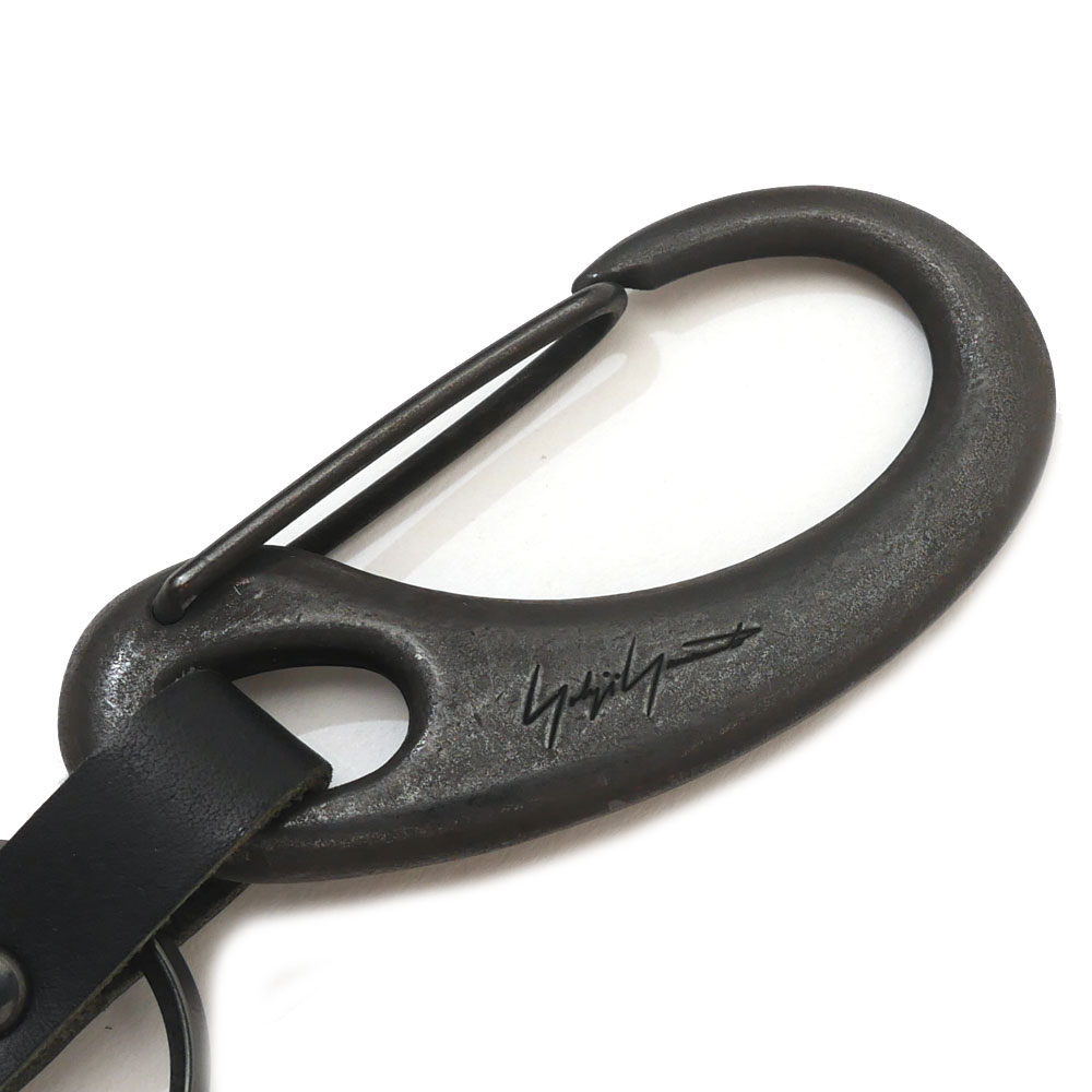 Yohji Yamamoto pour homme メタル カラビナ ブラック 期間限定ポイント5倍キャンペーン中!!] 新品 ヨウジヤマモト