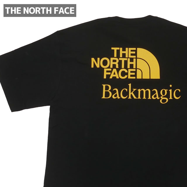 [���ָ���ݥ����5�ܥ����ڡ�����!!] ���� �����Ρ����ե����� THE NORTH FACE Backmagic Ź�޸��� S/S Backmagic Tee �Хå��ޥ��å� T����� K(BLACK) NT82240R