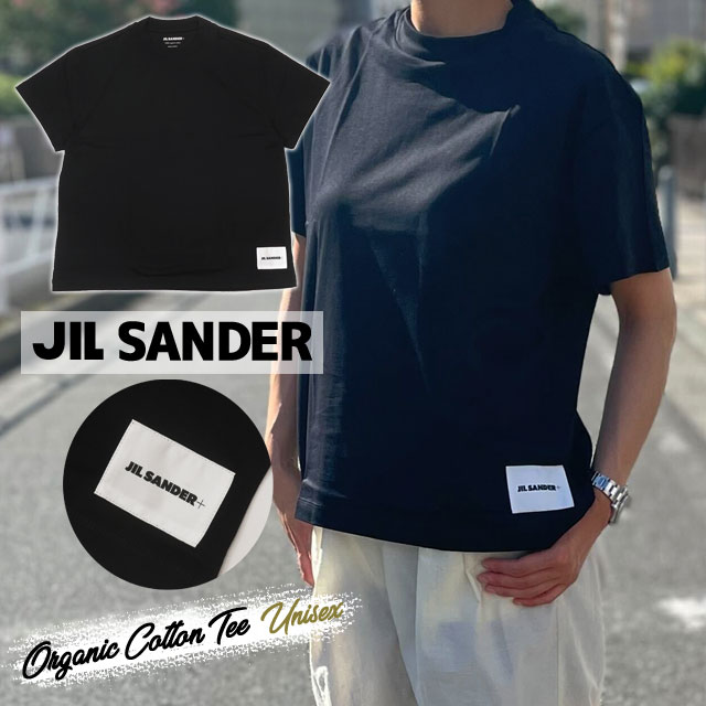 [ָݥ5ܥڡ!!]  륵+ JIL SANDER+ ˥ååȥ T BLACK ֥å   ǥ 