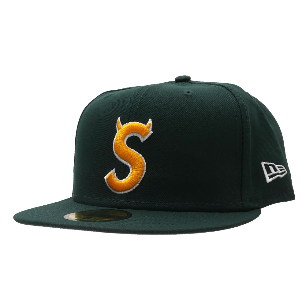 SUPREME 緑色 キャップ Sロゴ Supreme シュプリーム 2024AW Pigment S Logo 6-Panel