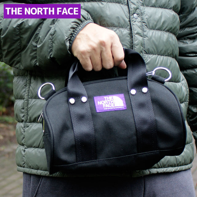 [���ָ���ݥ����5�ܥ����ڡ�����!!] ���� �����Ρ����ե����� �ѡ��ץ�졼�٥� THE NORTH FACE PURPLE LABEL Demi Duffle Bag ���åե�Хå� K2(BLACKxBLACK) ���� NN7258N