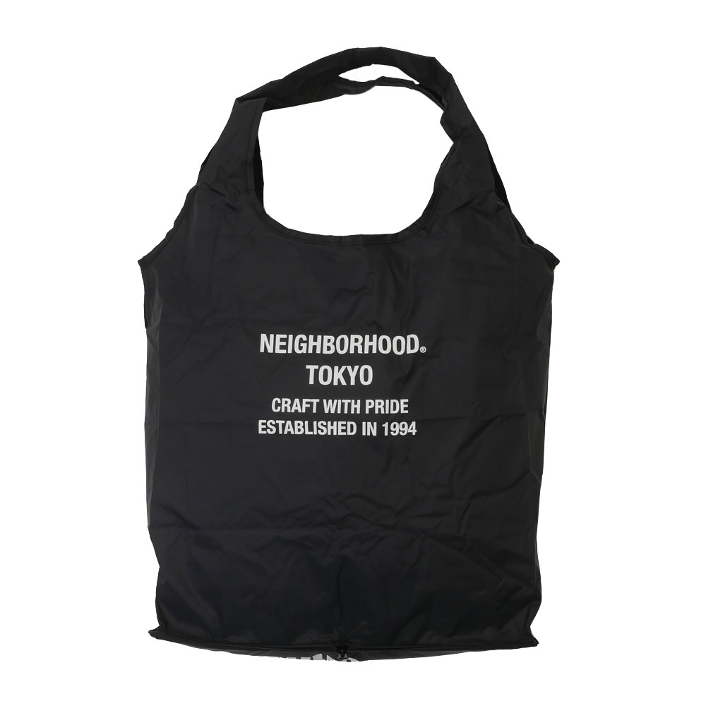 NEIGHBORHOOD ネイビーエコバッグ アウトレット ストアファッション - NEIGHBORHOOD ネイビーエコ