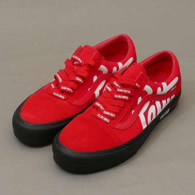 [ָݥ5ܥڡ!!] /̤ Х VANS x ѥ PATTA Old Skool Vlt Lx ɥ (Patta)High Risk Red/Blk  28.0cm