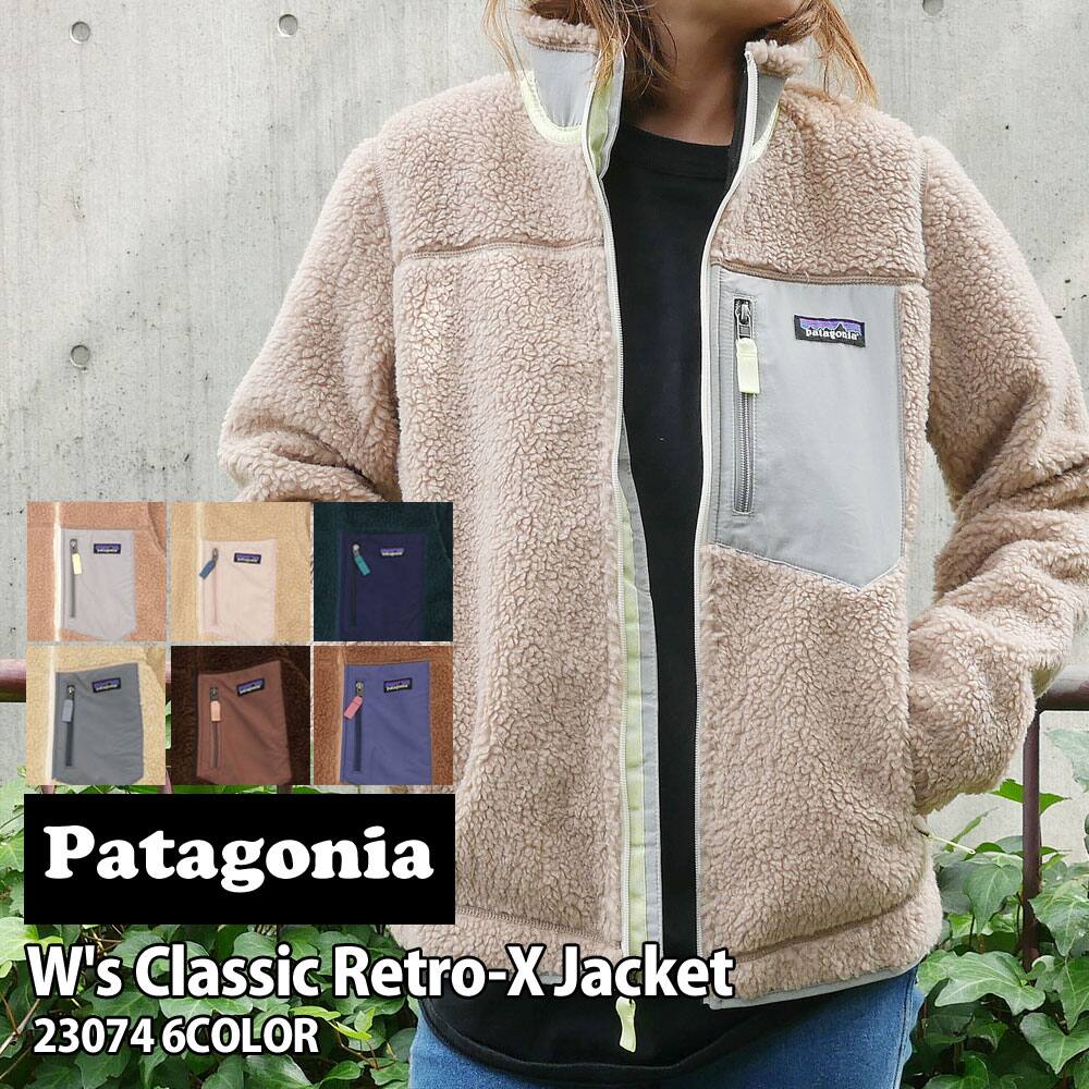 [���ָ���ݥ����5�ܥ����ڡ�����!!] ���� �ѥ����˥� Patagonia W's Classic Retro-X Jacket ������� ���饷�å� ��ȥ�X ���㥱�å� �ե꡼�� �ѥ��� �����ǥ����� 23074 ��ǥ����� �����ȥɥ� ������