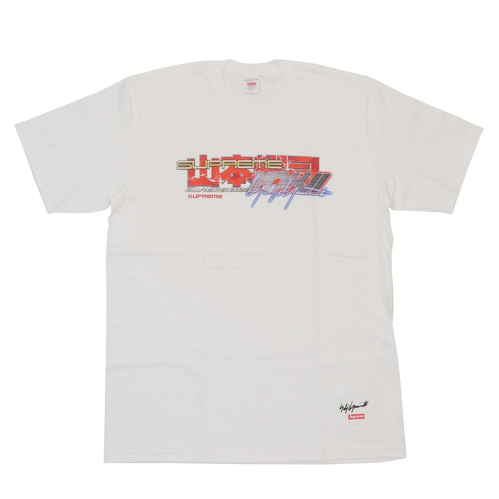 【最高デザイン】シュプリーム　ヨウジヤマモトコラボ鉄拳ロゴ　Tシャツ　L 最高デザイン】シュプリーム ヨウジヤマモトコラボ鉄拳ロゴ T