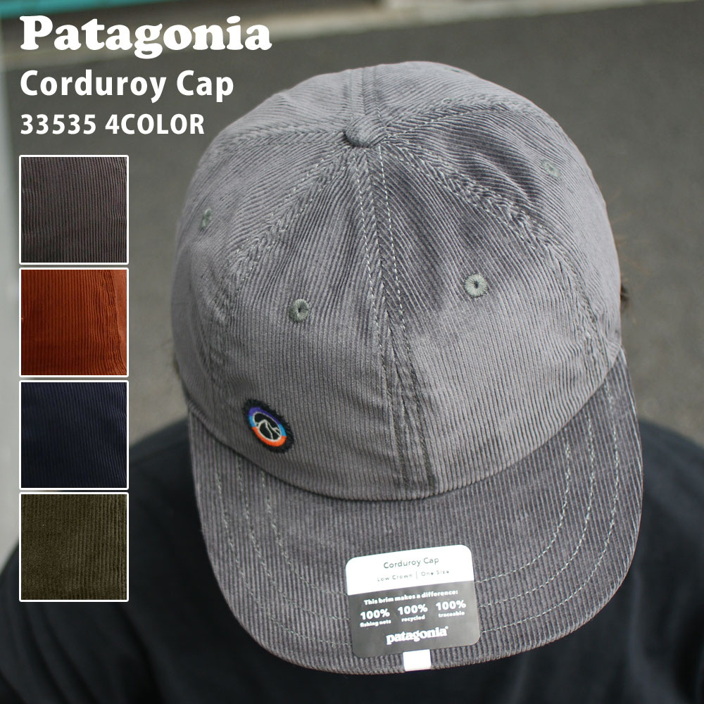 [���ָ���ݥ����5�ܥ����ڡ�����!!] ���� �ѥ����˥� Patagonia Corduroy Cap �����ǥ���� ����å� 33535 ��� ��ǥ�����  �����ȥɥ� ������ ����