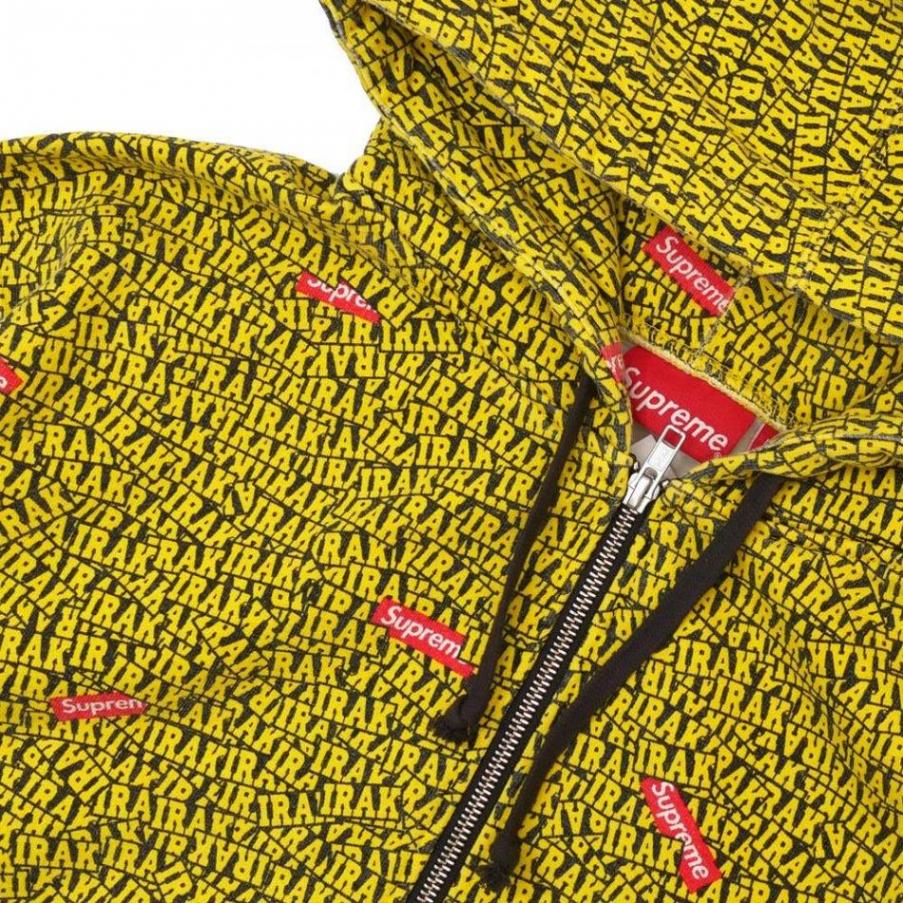 supreme IRAK セットアップ　シュプリーム 数量限定特別価格】 新品 シュプリーム SUPREME IRAK Zip Up
