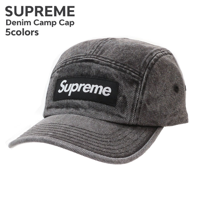 [ָݥ5ܥڡ!!]  ץ꡼ SUPREME Denim Camp Cap ץå  ǥ 