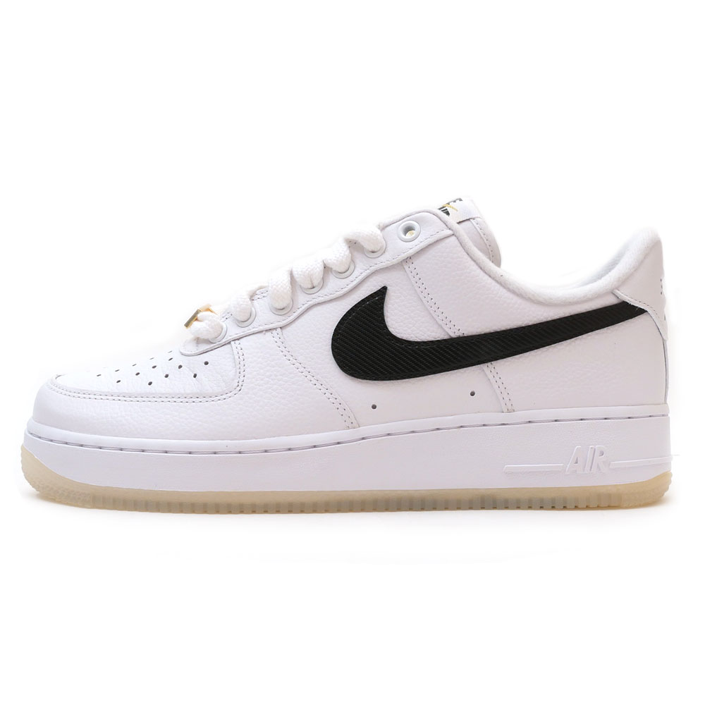 新品 ナイキ NIKE AIR FORCE 1 07 PRM エアフォース1 WHITE/BLACK-METALLIC GOLD DX2305-100  メンズ 新作 | Cliff Edge