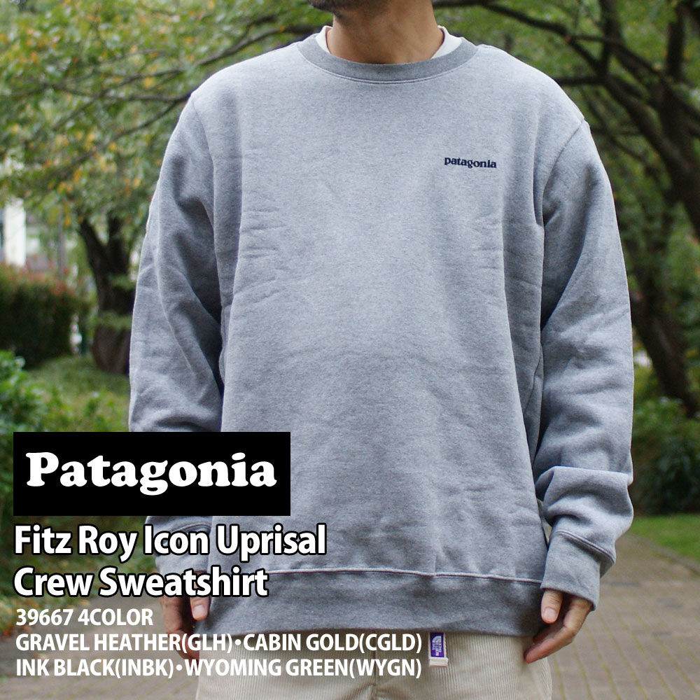 [���ָ���ݥ����5�ܥ����ڡ�����!!] ���� �ѥ����˥� Patagonia Fitz Roy Icon Uprisal Crew Sweatshirt �ե��åĥ��� �������� ���åץ饤���� ���롼 �������åȥ���� 39667 ��� ��ǥ����� ���� �����ȥɥ� ������