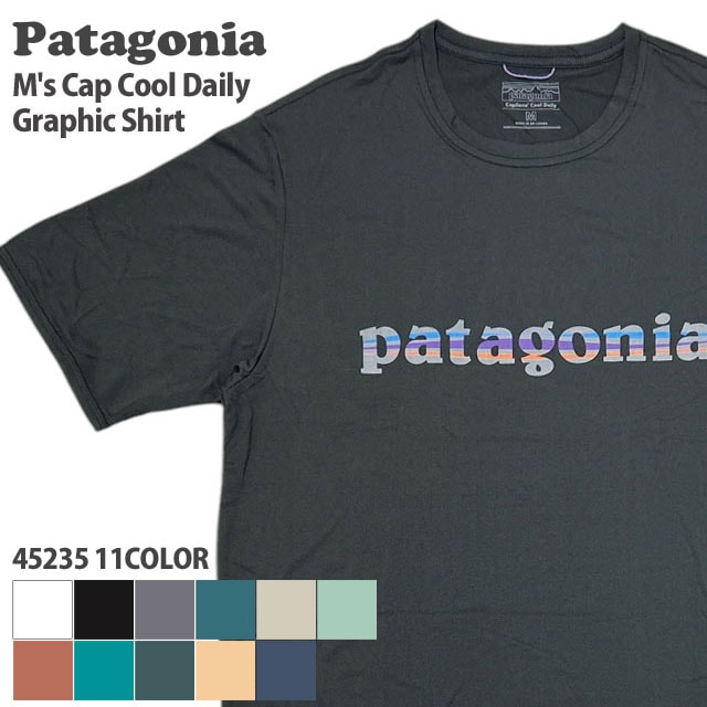 [���ָ���ݥ����5�ܥ����ڡ�����!!] ���� �ѥ����˥� Patagonia M's Capilene Cool Daily Graphic Shirt ����ץ꡼�� ������ �ǥ��꡼ ����ե��å� ����� T����� 45235 ��� ��ǥ����� �����ȥɥ� ������ ������ �� �� ����