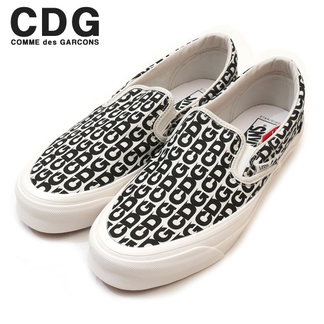 [ָݥ5ܥڡ!!]  ǥ륽 CDG COMME des GARCONS x Х VANS OG CLASSIC SLIP ON åݥ BLACK ֥å   