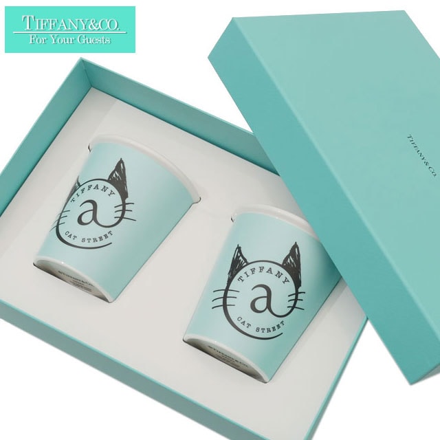[���ָ���ݥ����5�ܥ����ڡ�����!!] ���� �ƥ��ե��ˡ� TIFFANY&CO. ����åȥ��ȥ꡼�ȸ��� �ܡ�����㥤�� ���å� 2�ĥ��å� BLUE �֥롼 ��ŵ���� �뺧�ˤ� ���ˤ� �ץ쥼��� �Х�󥿥��� ���� ���� ���饹 ƫ�� �ڥ� ���ե�