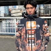 ڴָ̲ʡ  ץ꡼ SUPREME x  Ρե THE NORTH FACE Taped Seam Shell Jacket 㥱å TIMES SQUARE  