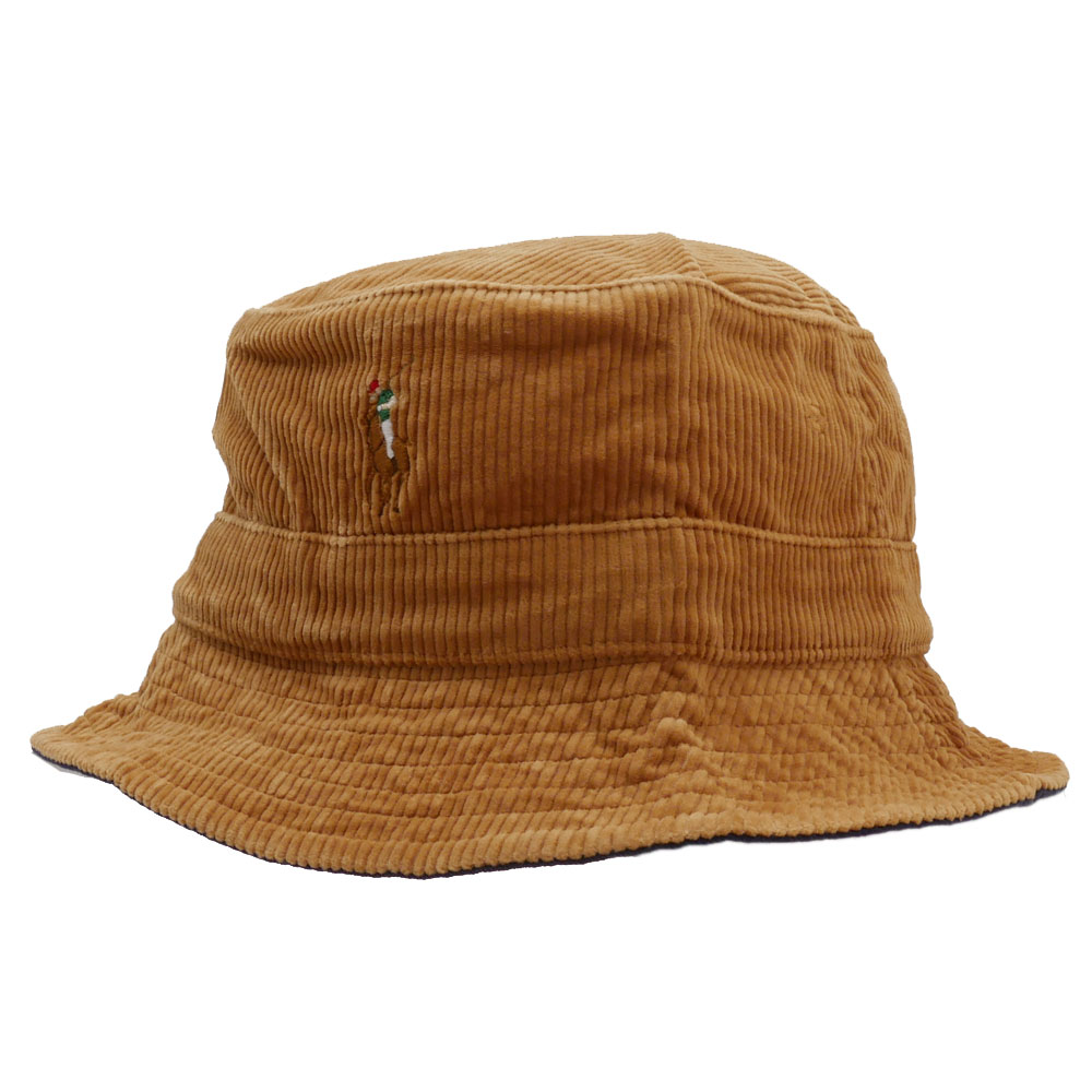 POLO バケットハット 未使用品 （ポロ ラルフローレン 帽子