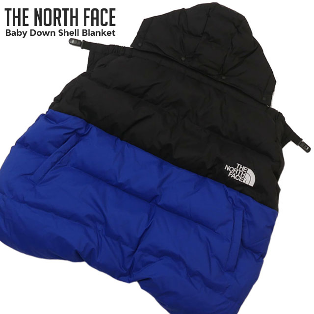 [ָݥ5ܥڡ!!]  Ρե THE NORTH FACE Ź޸ Baby Down Shell Blanket ٥ӡ   ֥󥱥å BK(TNF֥롼x֥å) NMB72103R 