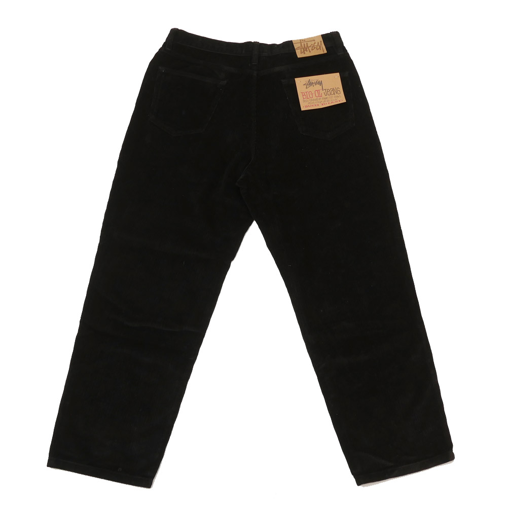 パンツ STUSSY CORDUROY BIG OL' JEANS BLACK Big Ol' Jean Denim – Black | Pants | Stüssy