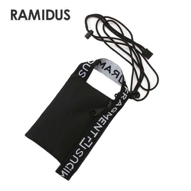 [���ָ���ݥ����5�ܥ����ڡ�����!!] ���� ��ߥ��� RAMIDUS x �ե饰���ȥǥ����� Fragment Design NECK POUCH �ͥå��ݡ��� BLACK �֥�å� �� ��� ��ǥ����� ����