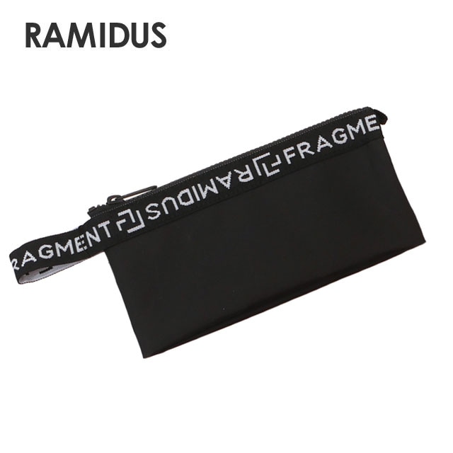 [���ָ���ݥ����5�ܥ����ڡ�����!!] ���� ��ߥ��� RAMIDUS x �ե饰���ȥǥ����� Fragment Design MINI POUCH �ߥ˥ݡ��� BLACK �֥�å� �� ��� ��ǥ����� ����