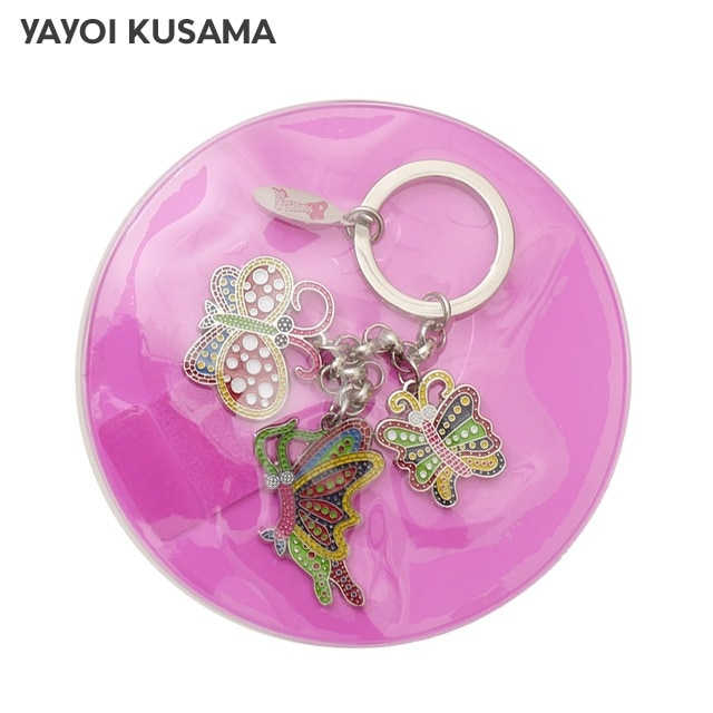 [ָݥ5ܥڡ!!]  YAYOI KUSAMA 襤  ׽ KEYRING ĳ MULTI ޥ   ǥ 