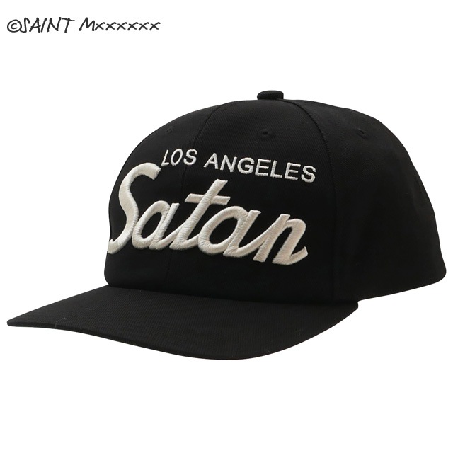 [ָݥ5ܥڡ!!]   ޥ SAINT MICHAEL SATAN CAP å BLACK ֥å   SAINT Mxxxxxx 