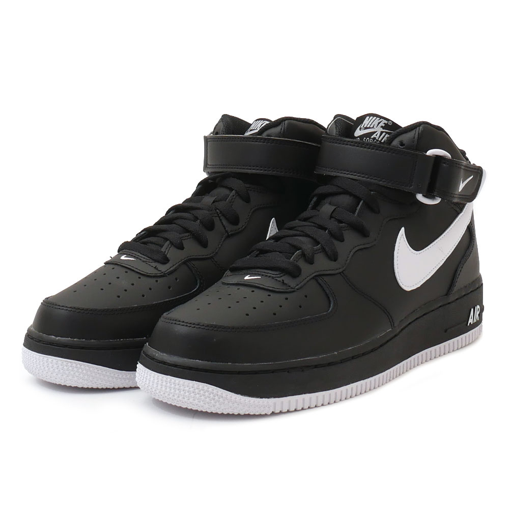 新品 ナイキ NIKE AIR FORCE 1 MID 07 エアフォース1 BLACK/WHITE-BLACK DV0806-001 メンズ  レディース 新作 | Cliff Edge