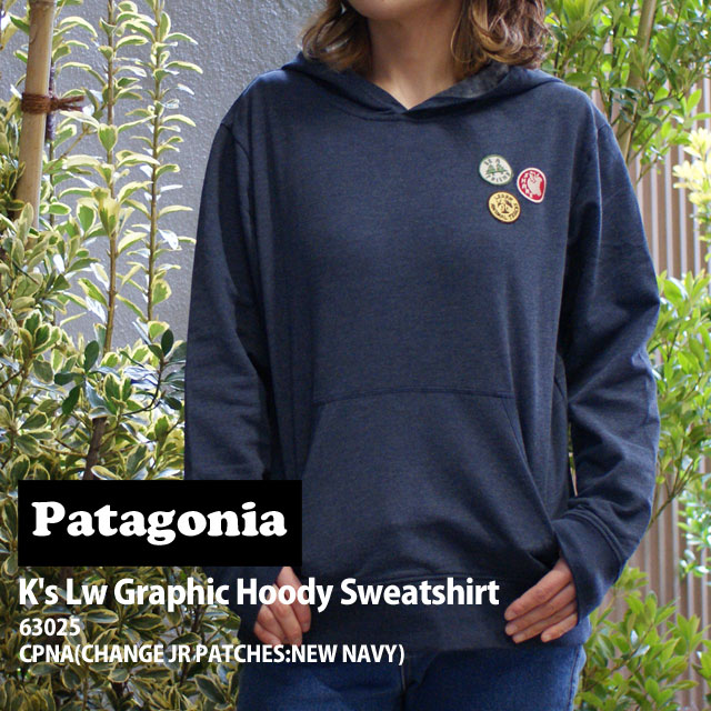[���ָ���ݥ����5�ܥ����ڡ�����!!] ���� �ѥ����˥� Patagonia Kids Lightweight Graphic Hoody Sweatshirt ���å� �饤�ȥ������� ����ե��å� �ա��ǥ� �������åȥ���� 63025 CPNA ��ǥ����� �����ȥɥ� ������ ������ �� �� ����
