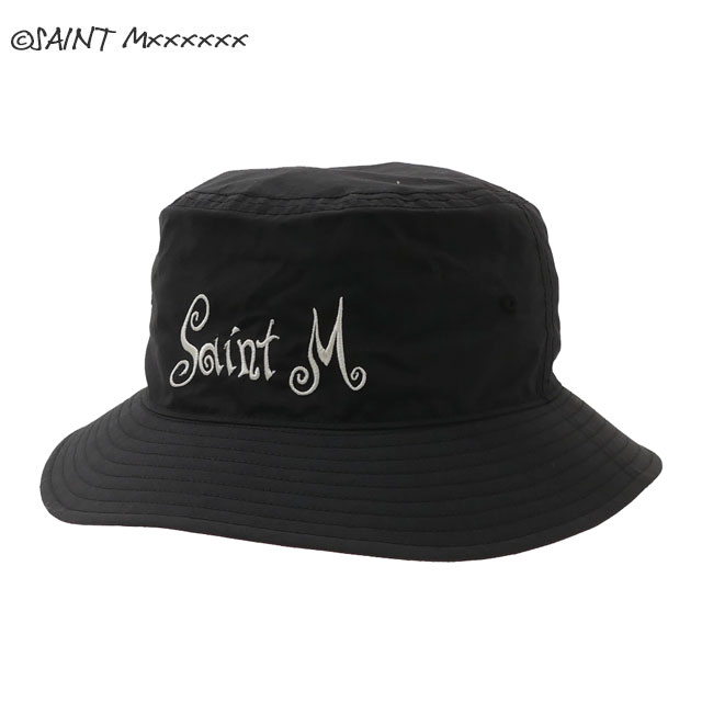 [ָݥ5ܥڡ!!]   ޥ SAINT MICHAEL SAINT M BUCKET HAT Хå ϥå BLACK ֥å   SAINT Mxxxxxx 